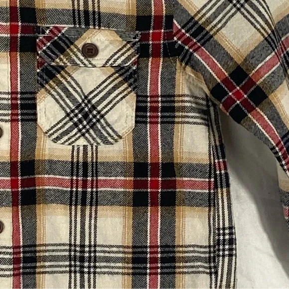 Art Class Toddler Boy Hooded Flannel Long Sleeve Button Up Shirt Size 2T - Picture 9 of 16